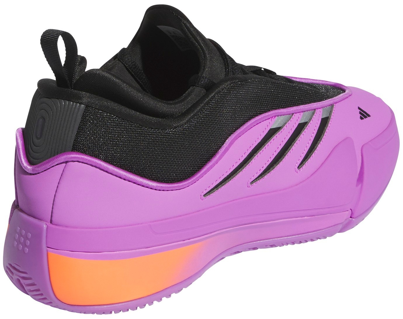 adidas Dame 9 Low Basketball Shoes - Pink/Black - View 7