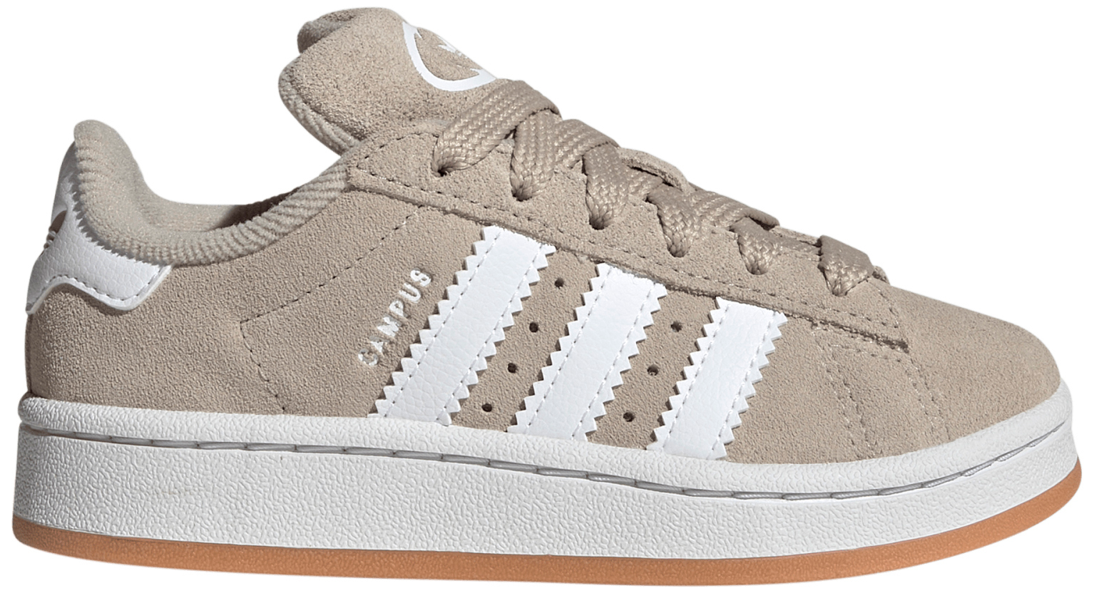 adidas Kids' Preschool Campus 00s Shoes - Beige/White - View 1