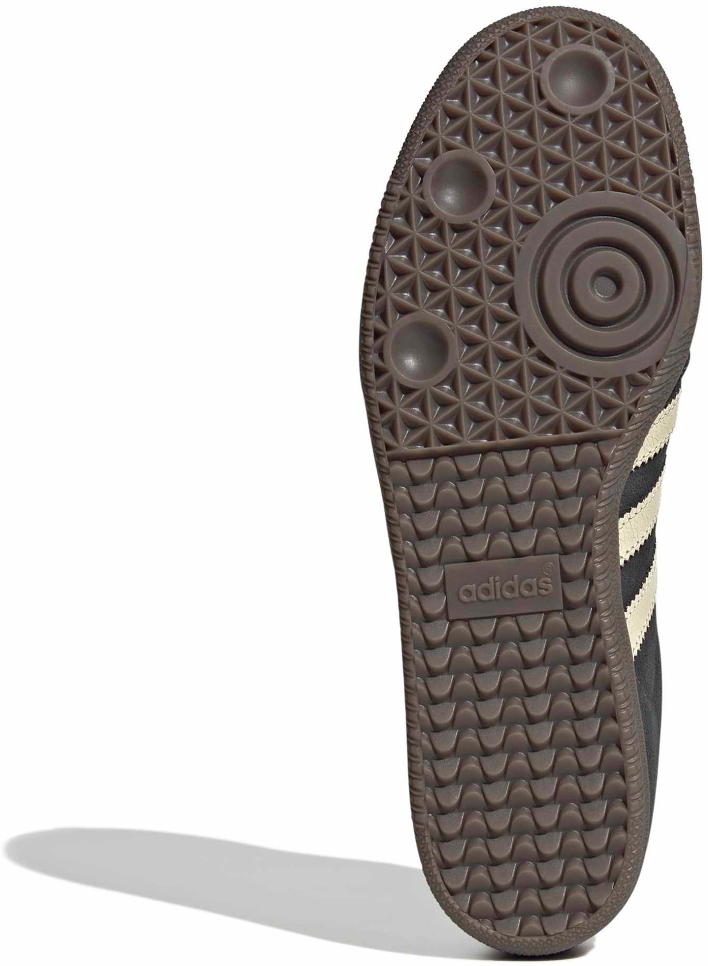 adidas Samba OG Shoes - Vint Carbon/Vanilla - View 3