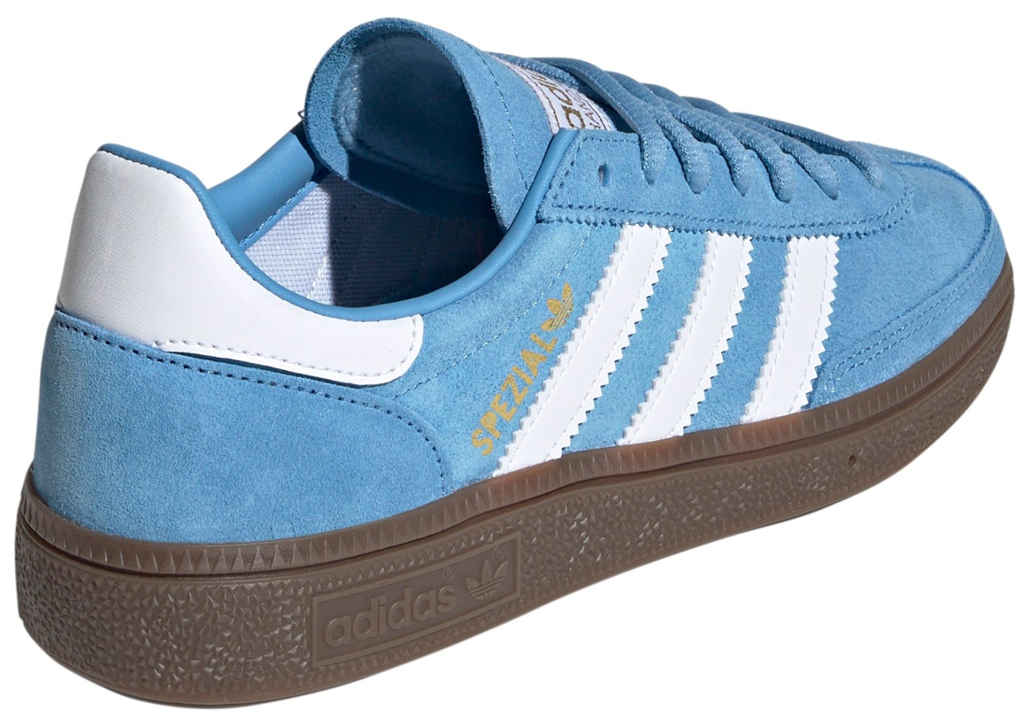 adidas Kids' Grade School Handball Spezial Shoes - White/Blue - View 5