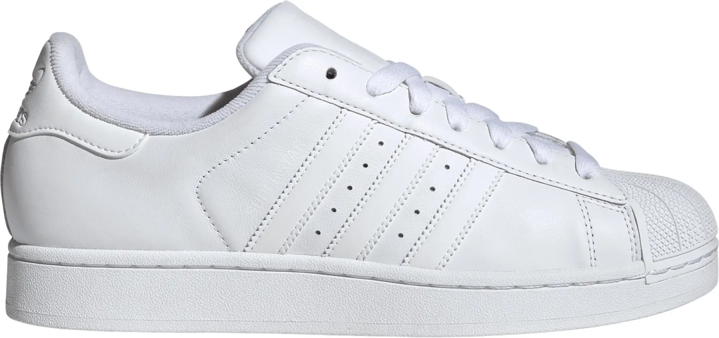 adidas Men's Superstar II Shoes - White/White - View 1