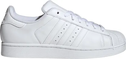 adidas Men's Superstar II Shoes - White/White - View 1