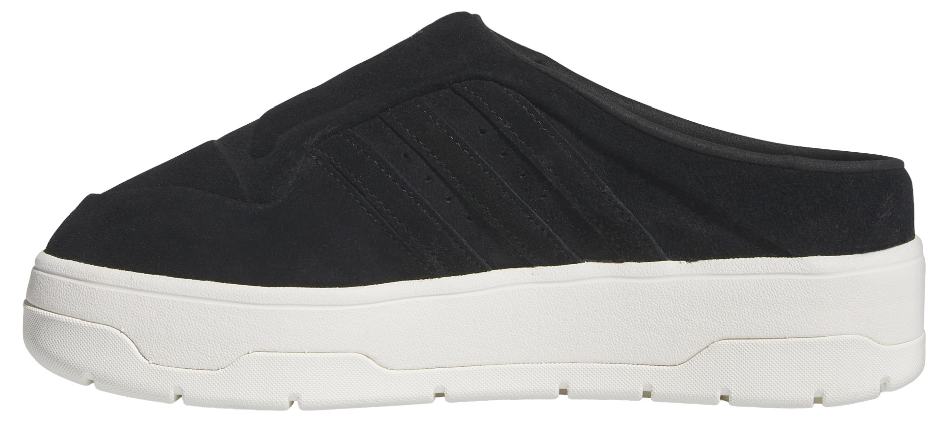 adidas Women's Rivalry Mule - Black/Black/Off White - View 4