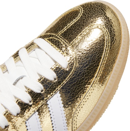 adidas Women's Samba OG Shoes - Gold - View 2