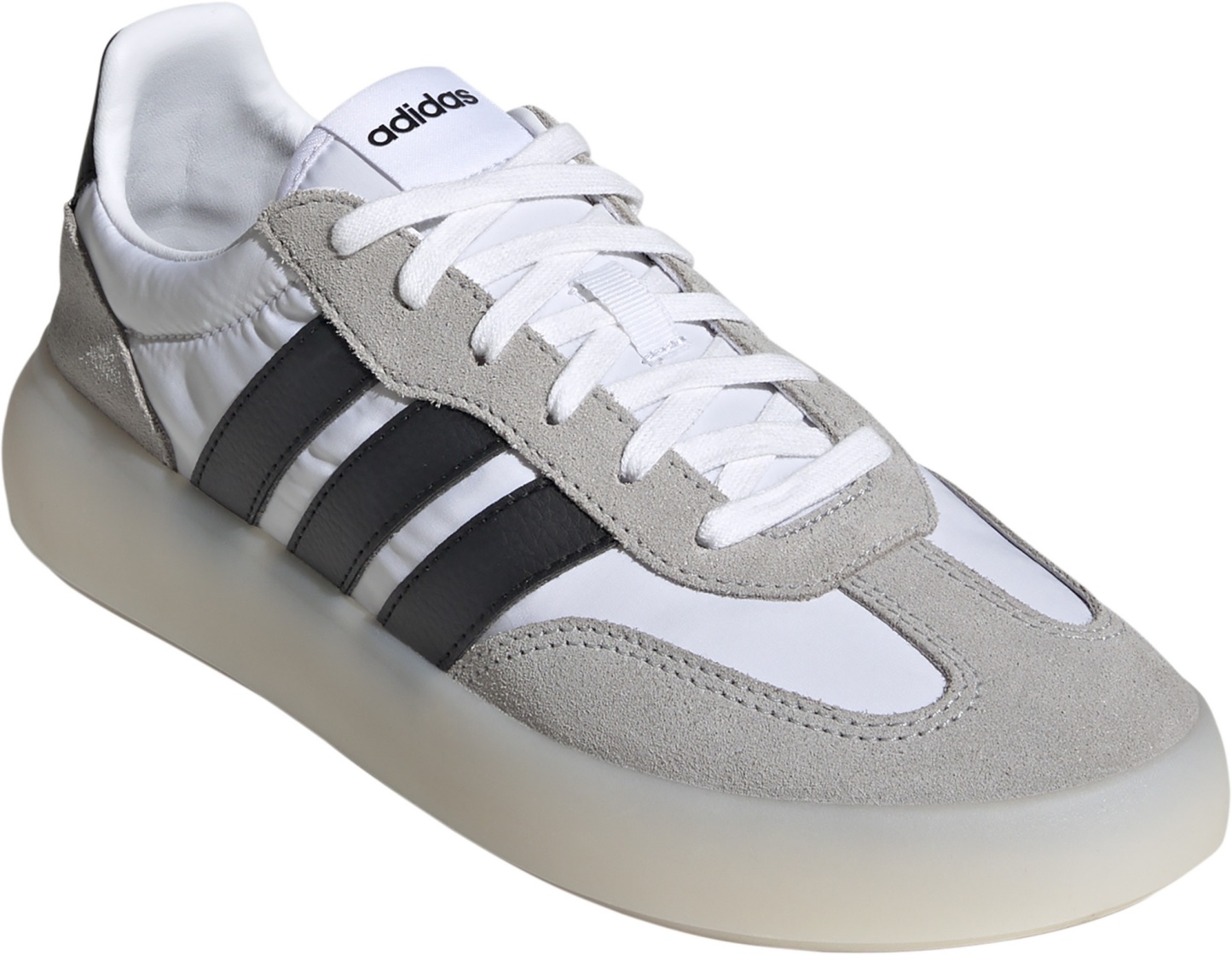 adidas Women's Barreda Decode Shoes - White/Black/White - View 9