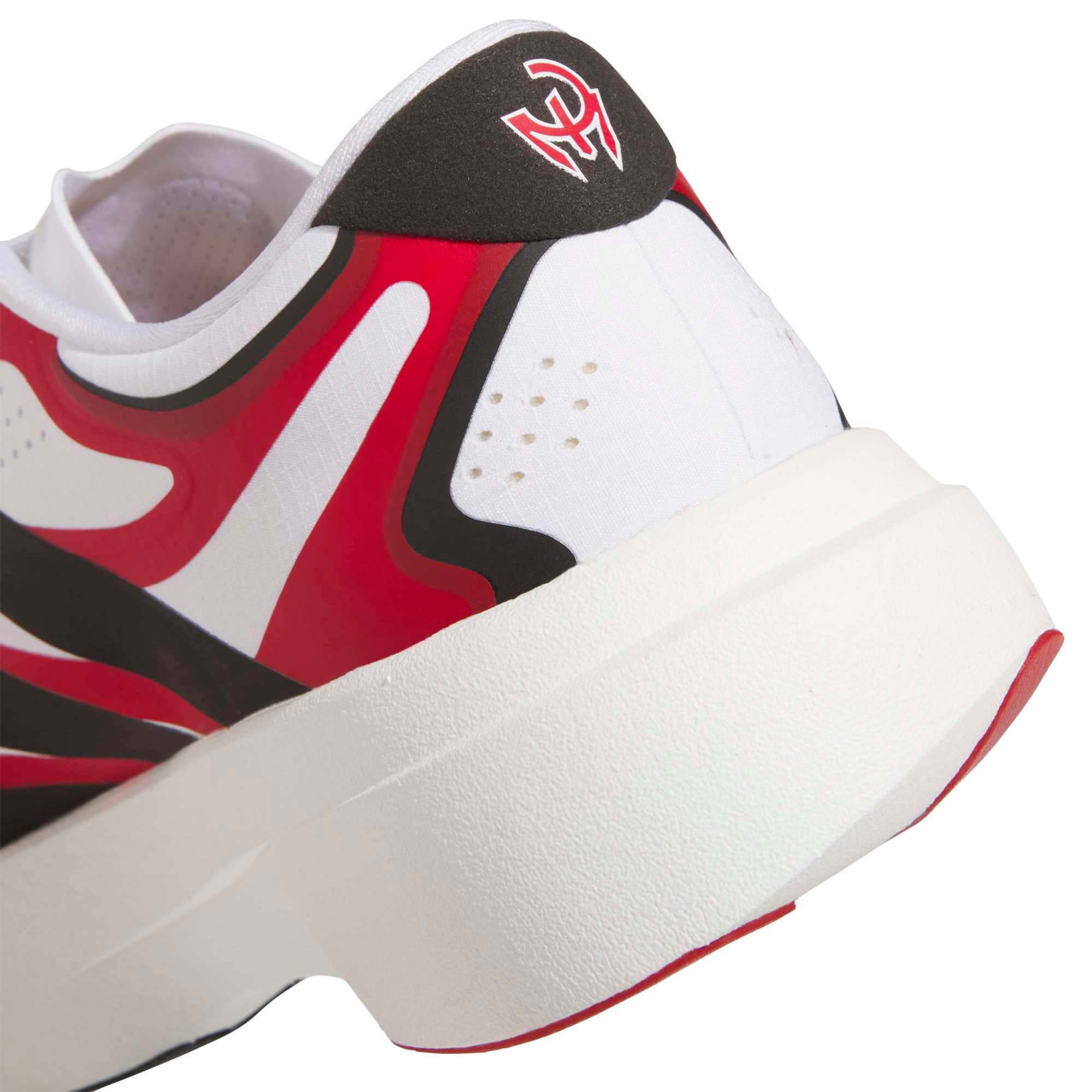 adidas Men's Adizero EVO SL EXO Texas Tech Running Shoes - Ftwr White/Core Black/Team Power Red - View 2