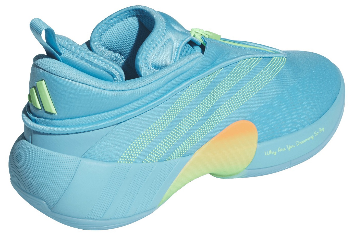 adidas D.O.N. Issue #7 'Aliyah Boston Virgin Islands PE' Basketball Shoes - Blue/Green - View 9