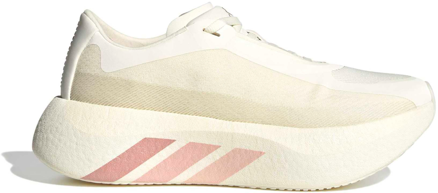 adidas Women's Hyperboost Edge Running Shoes - Off White/Vapour Pink/Matte Silver - View 1