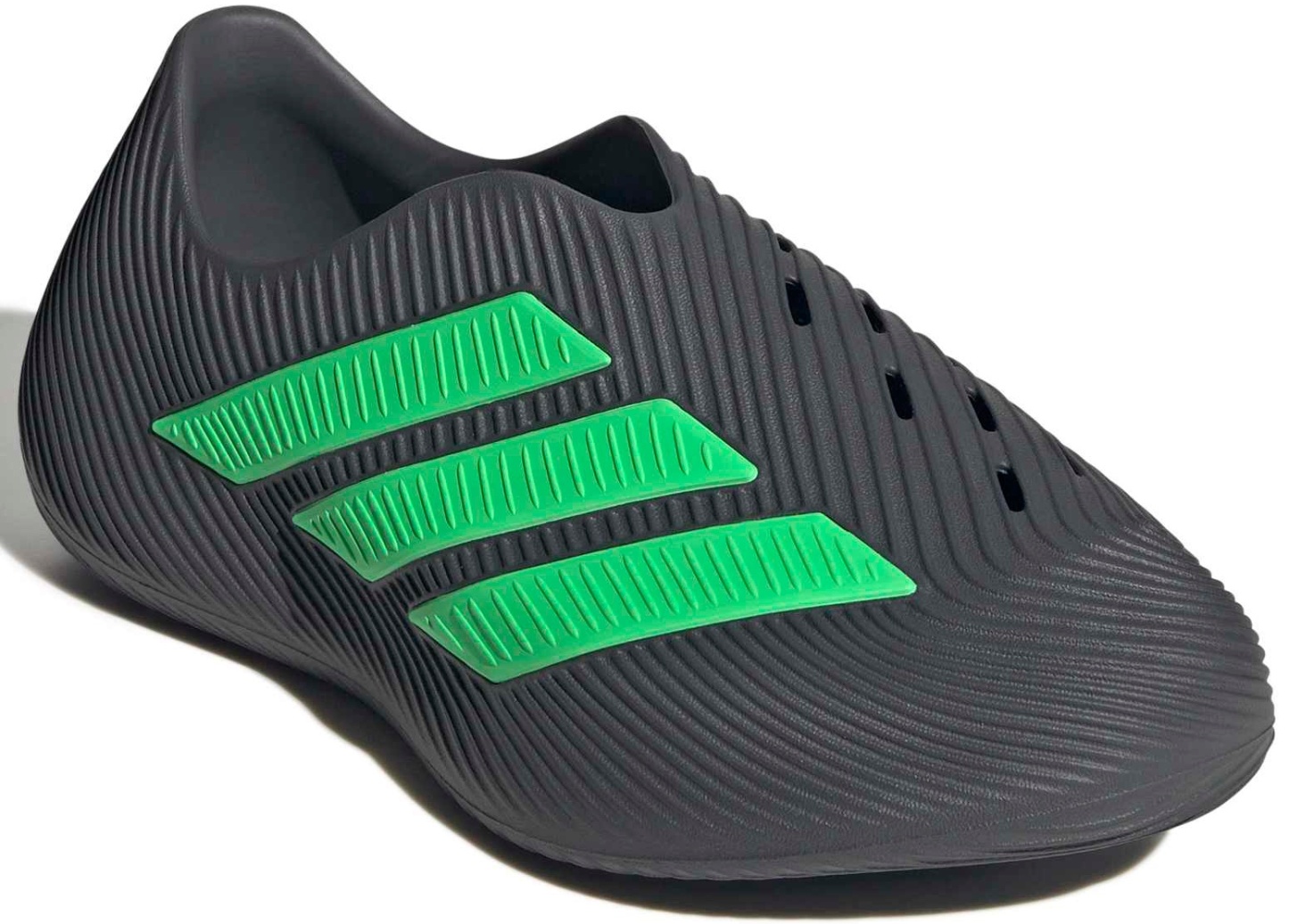adidas Kids' Grade School Purechill Shoes - Black/Green - View 5