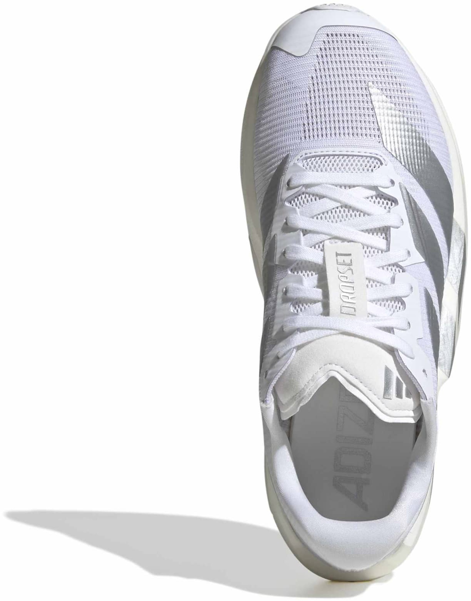 adidas Women's Adizero Dropset Pro Training Shoes - White/Silver Met - View 2