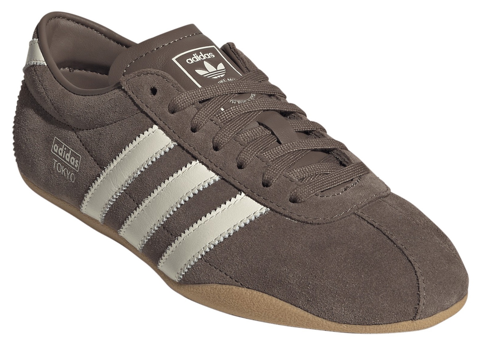 adidas Women's Tokyo Shoes - Earth Strata/Off White/Gum - View 5