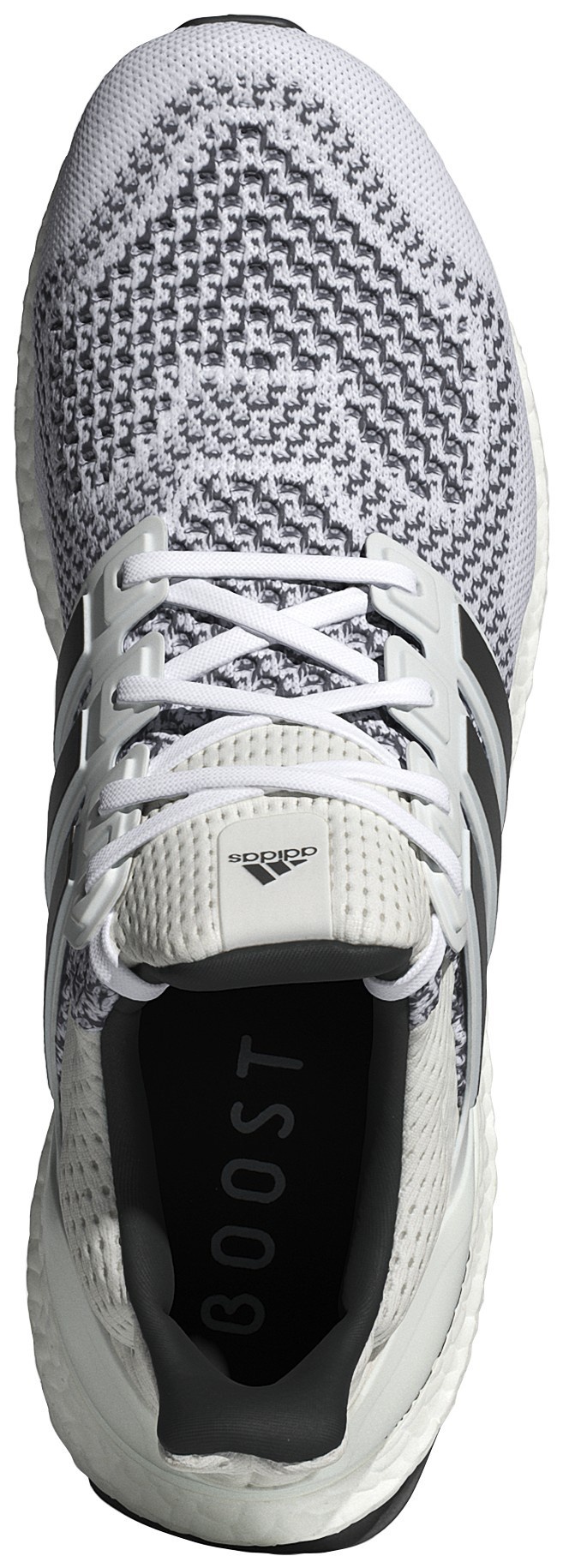 adidas Men's Ultraboost 1.0 Shoes - White/Black/Black - View 8