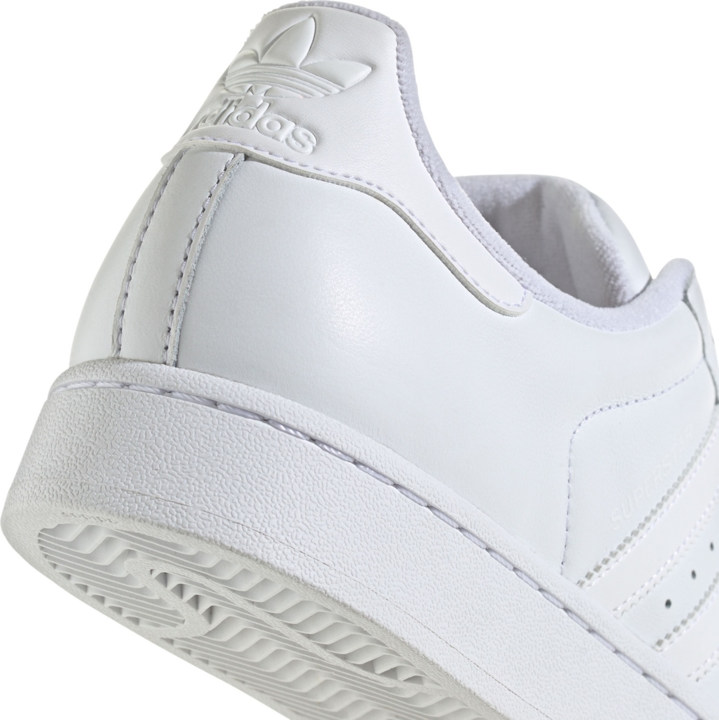 adidas Men's Superstar II Shoes - White/White - View 3