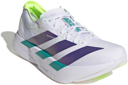 adidas Men's Adizero Adios Pro 4 Running Shoes - Frozen Purple/Solar Purple/Signal Green - View 5