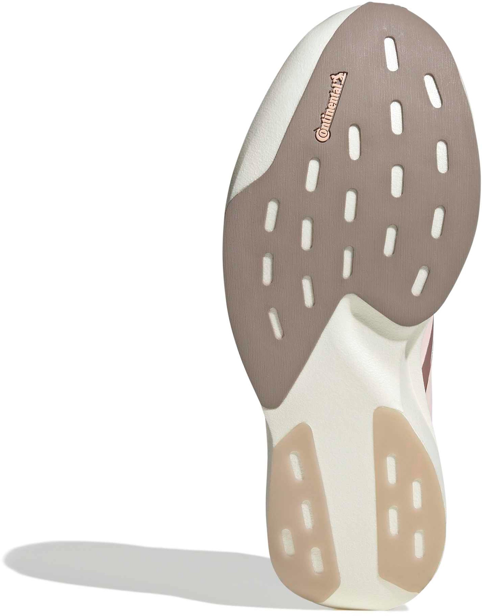 adidas Women's Adizero EVO SL EXO  Running Shoes - White/Blush Pink - View 3