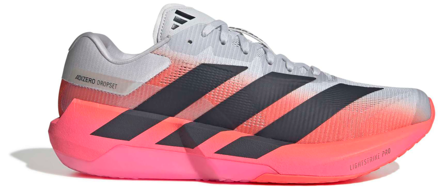 adidas Men's Adizero Dropset Pro Training Shoes - Grey/Blk/Turbo - View 1