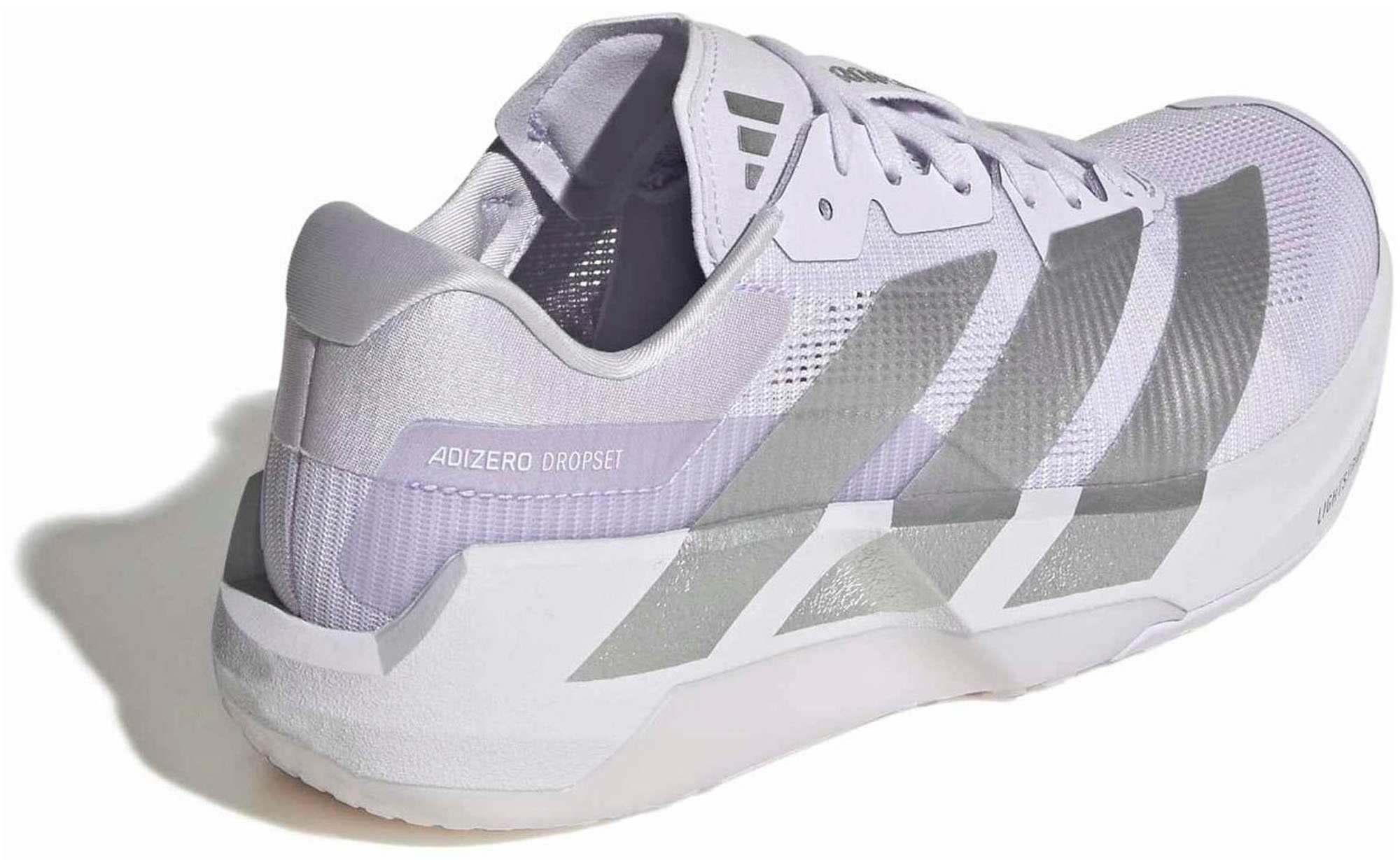 adidas Women's Adizero Dropset Pro Training Shoes - Frozen Purple/White - View 5
