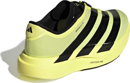 adidas Women's Adizero EVO SL Zip Running Shoes - Lucid Lemon/Black/Silver - View 7
