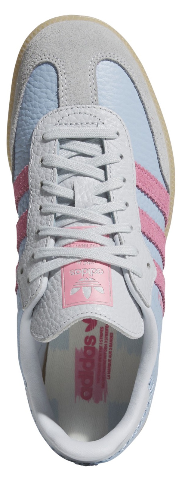 adidas Kids' Grade School Samba OG Shoes - Blue - View 2