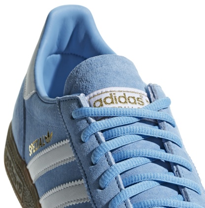 adidas Men's Handball Spezial Shoes - Blue/White/Gum - View 9