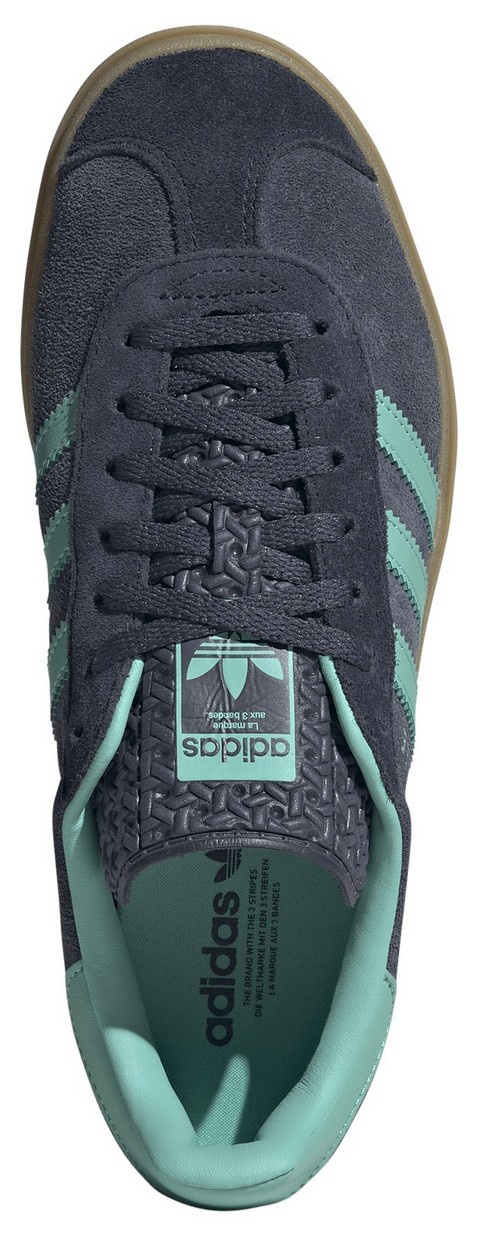 adidas Originals Women's Gazelle Bold Shoes - Navy/Mint - View 2