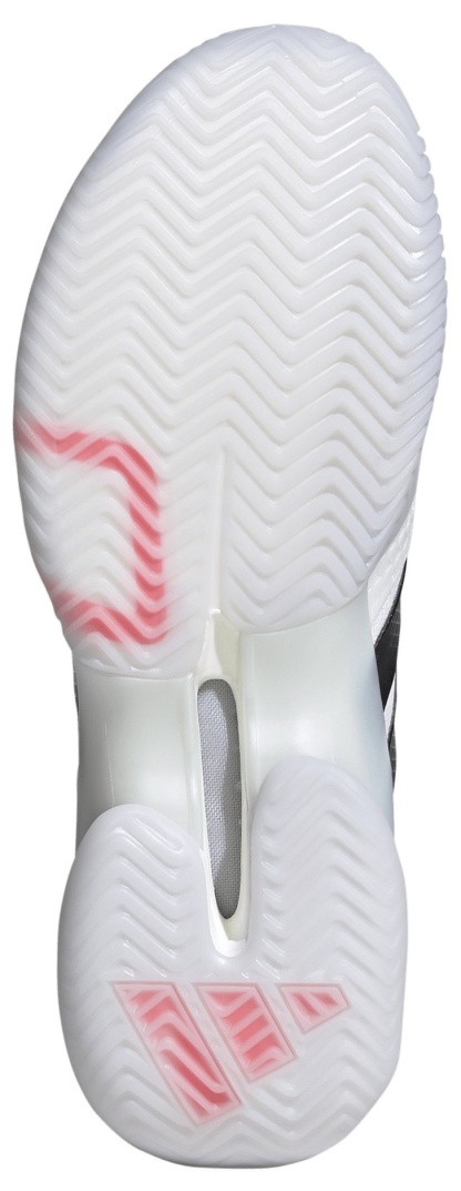 adidas Men's Barricade 14 Tennis Shoes - Ftwr White/Core Black/Lucid Red - View 3