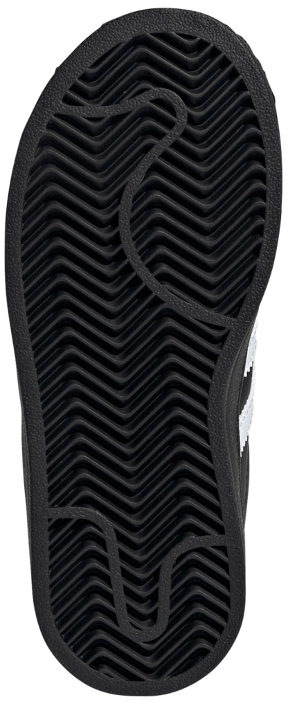 adidas Kids' Preschool Superstar II Shoes - Black/White - View 3