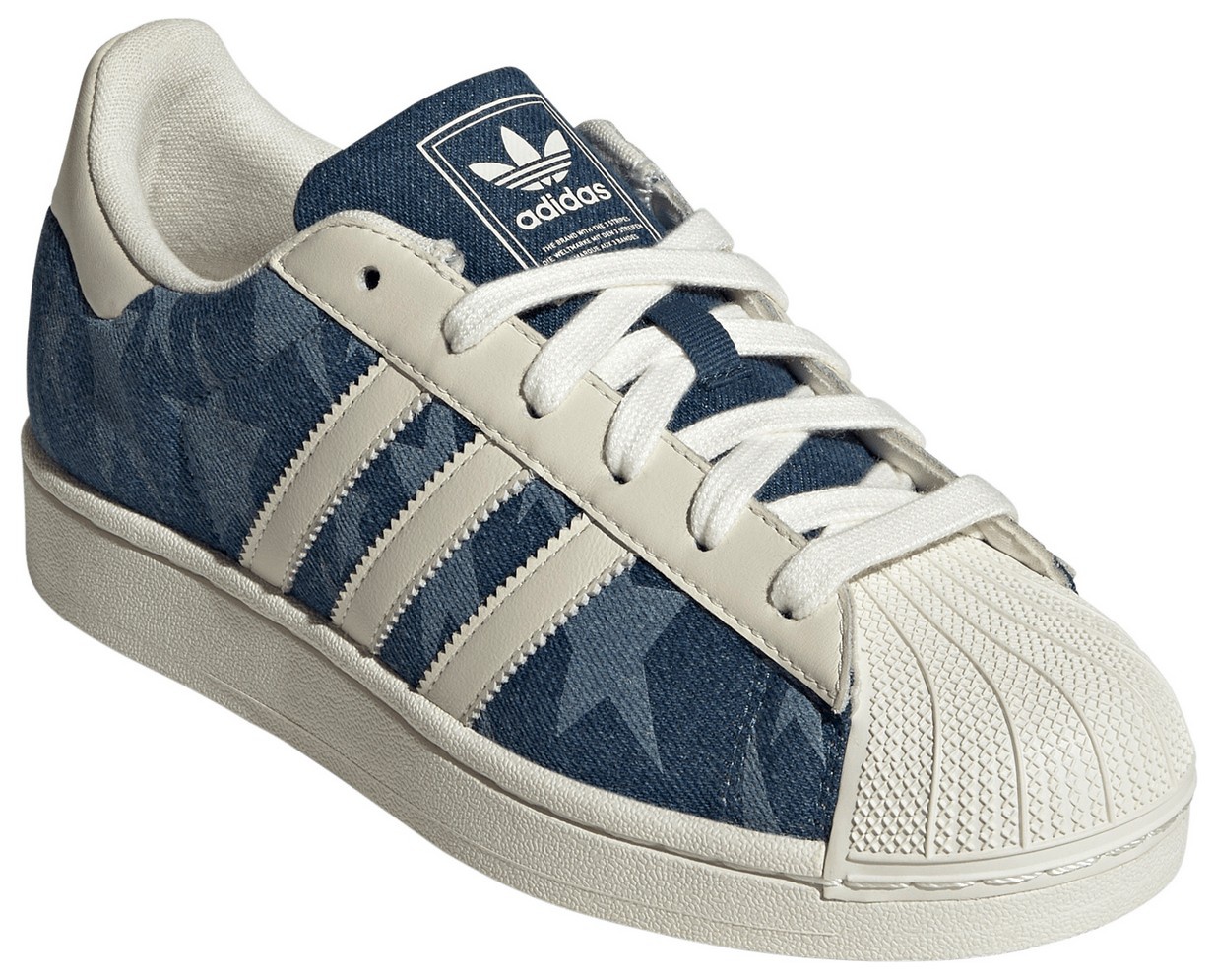 adidas Women's Superstar II Shoes - Night Marine/Off White/Night Marine - View 6
