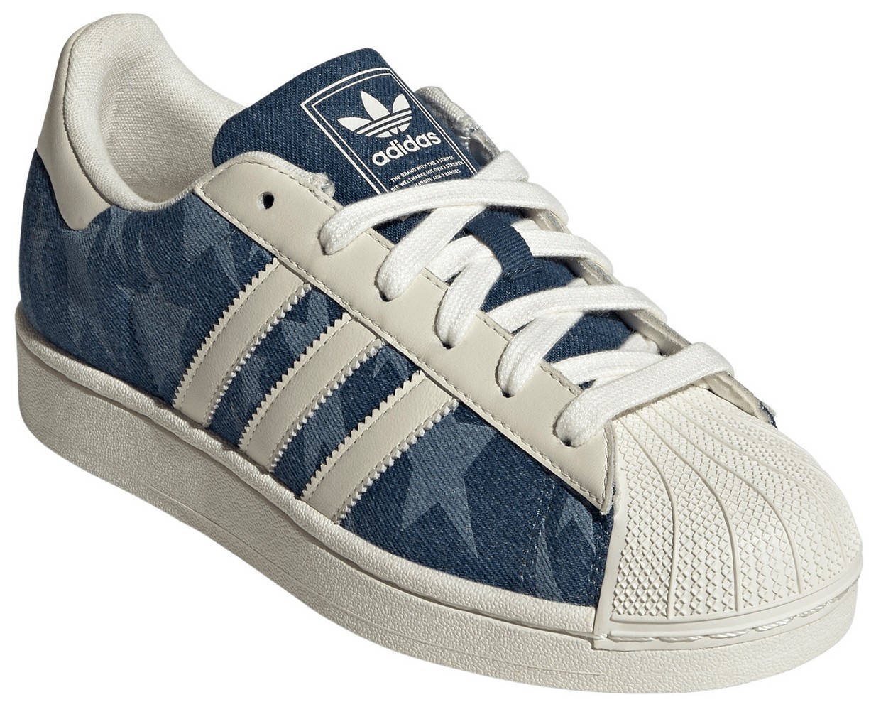adidas Women's Superstar II Shoes - Night Marine/Off White/Night Marine - View 6