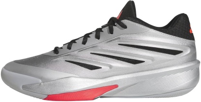 adidas Men's Crazy Energy Shoes - Silver Met./Core Black/Lucid Red - View 5