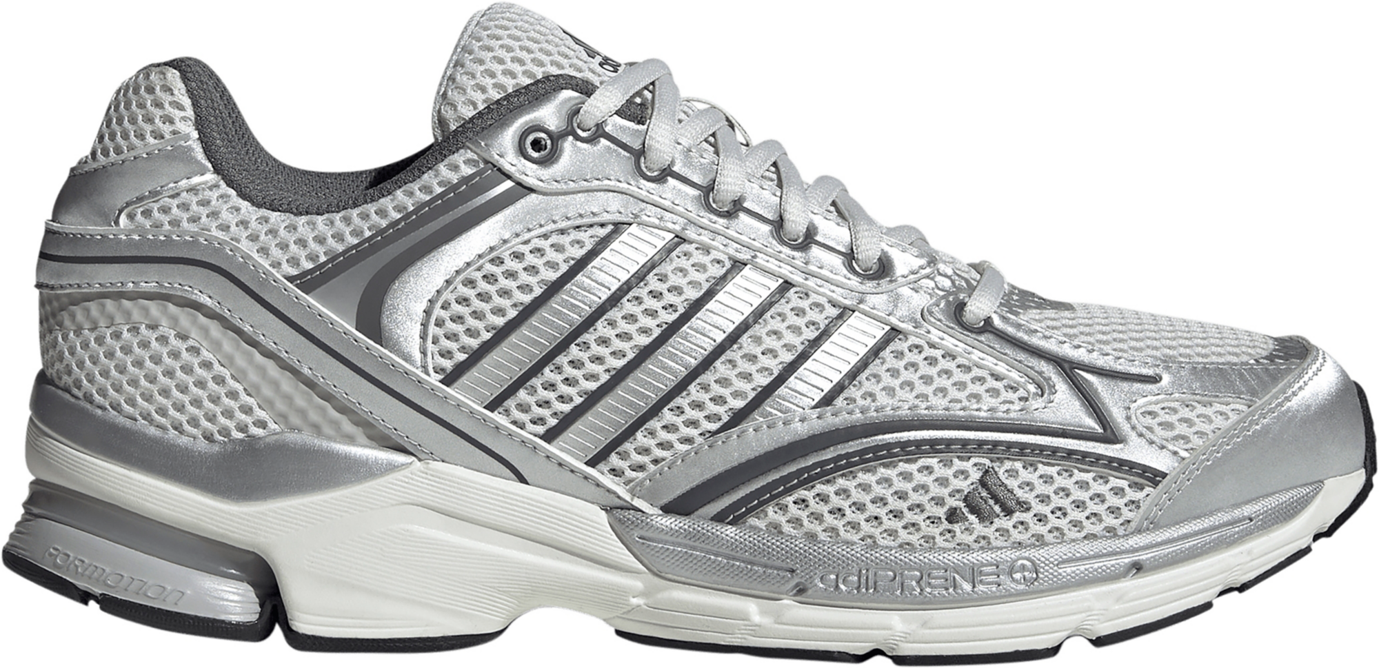 adidas Spiritain 2000 Shoes - Crystal White/Silver Met/Grey Four - View 1