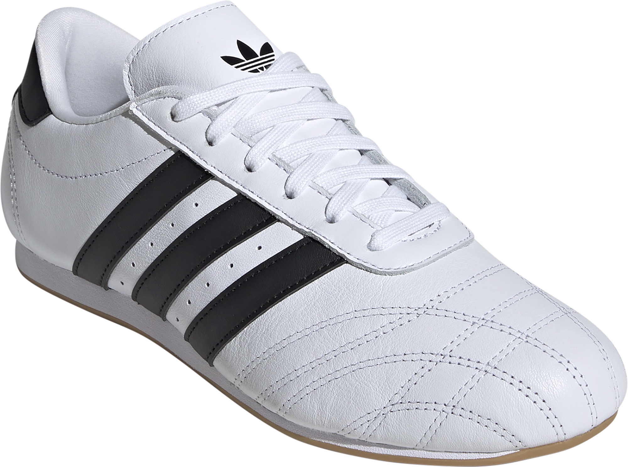 adidas Women's Taekwondo Shoes - White/Black/Gum - View 6