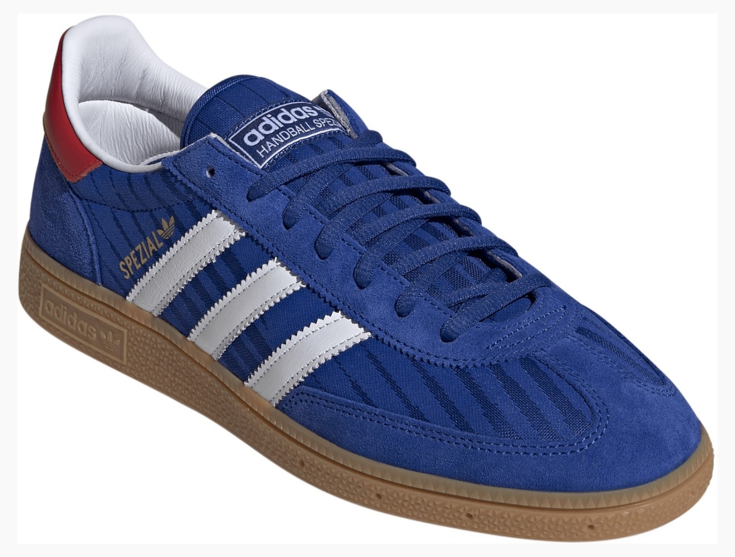 adidas Men's Handball Spezial Shoes - Power Blue/Red/Ftwr White - View 5
