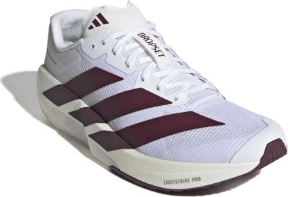 adidas Men's Adizero Dropset Pro Training Shoes - Ftwr Wht/Maroon/Ftwr Wht - View 6