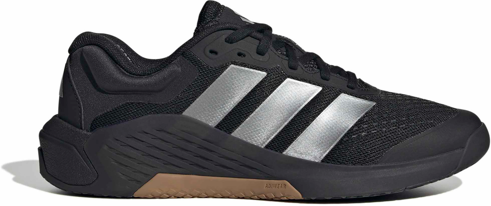 adidas Women's Dropset 4 Power Training Shoes - Core Black/Iron Metallic - View 1