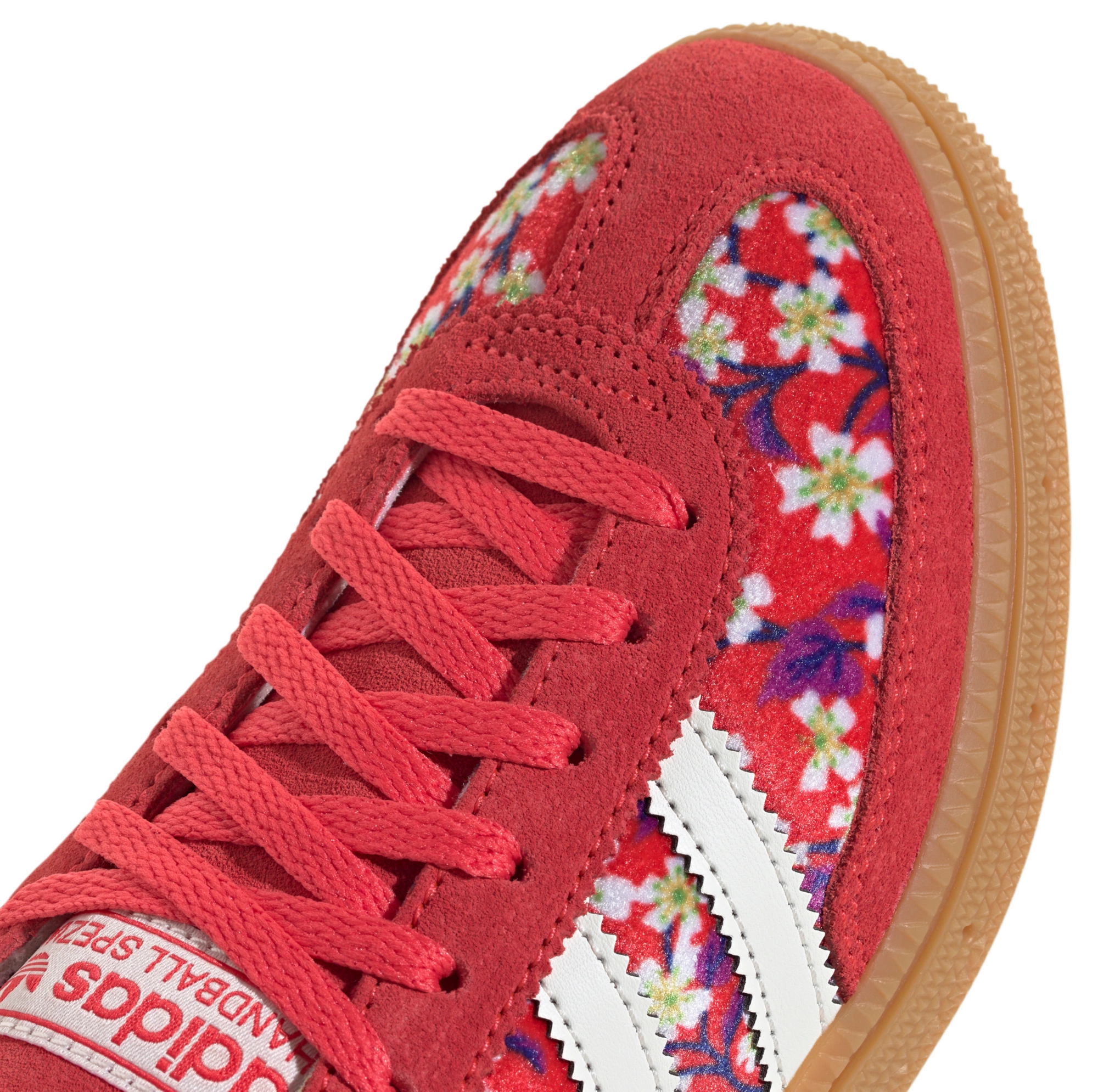 adidas Kids' Grade School Handball Spezial Shoes - Red/White - View 8