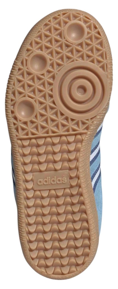 adidas Kids' Preschool FIFA World Cup Samba OG Shoes - Light Blue/White/Gum - View 3