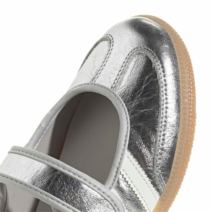 adidas Women's Samba Jane Shoes - Silver/Off White/Gum4 - View 8
