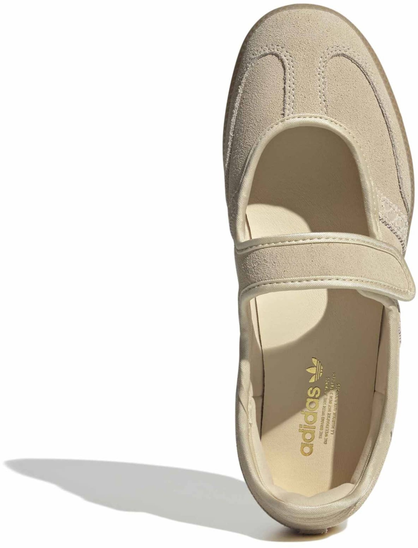adidas Women's Samba Jane Shoes - Suede/Croc Sand Strata - View 2