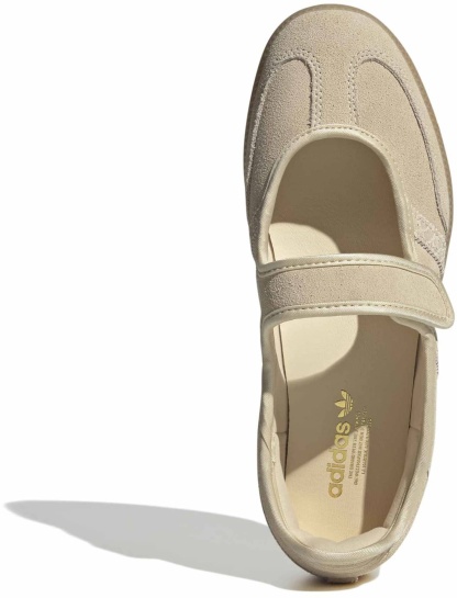 adidas Women's Samba Jane Shoes - Suede/Croc Sand Strata - View 2