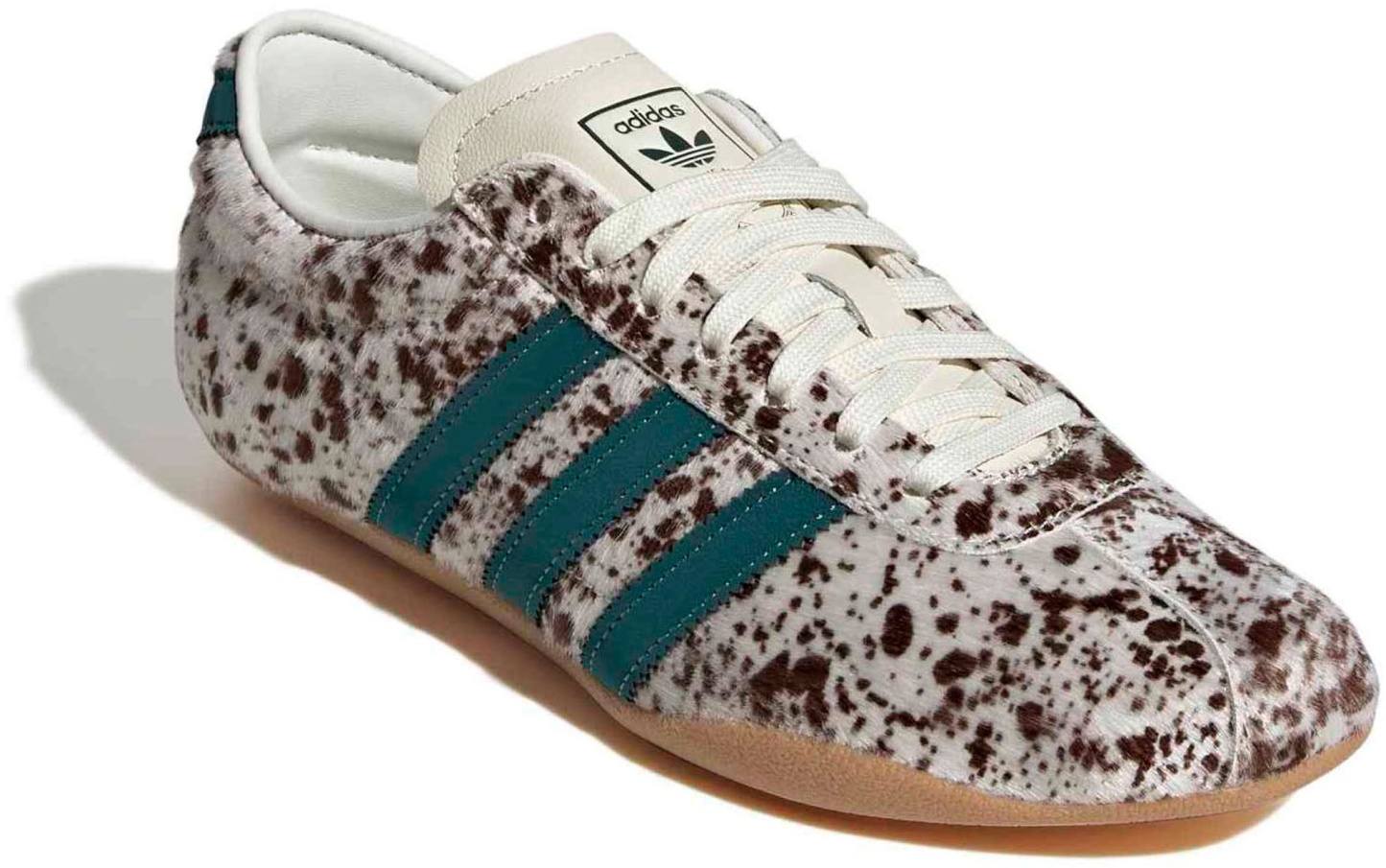 adidas Women's Tokyo Shoes - Pony Hair Wht/Green/Brown - View 6