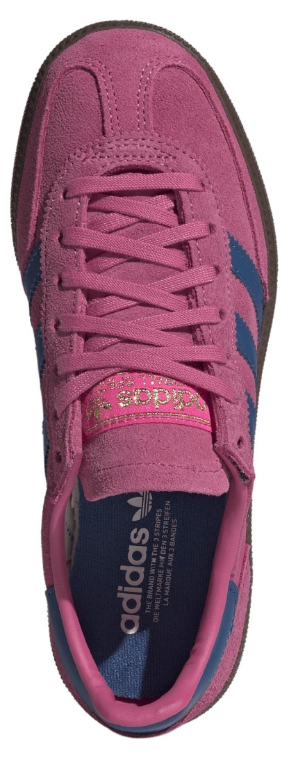 adidas Kids' Grade School Handball Spezial Shoes - Shock Pink/Dark Marine/Gum - View 2