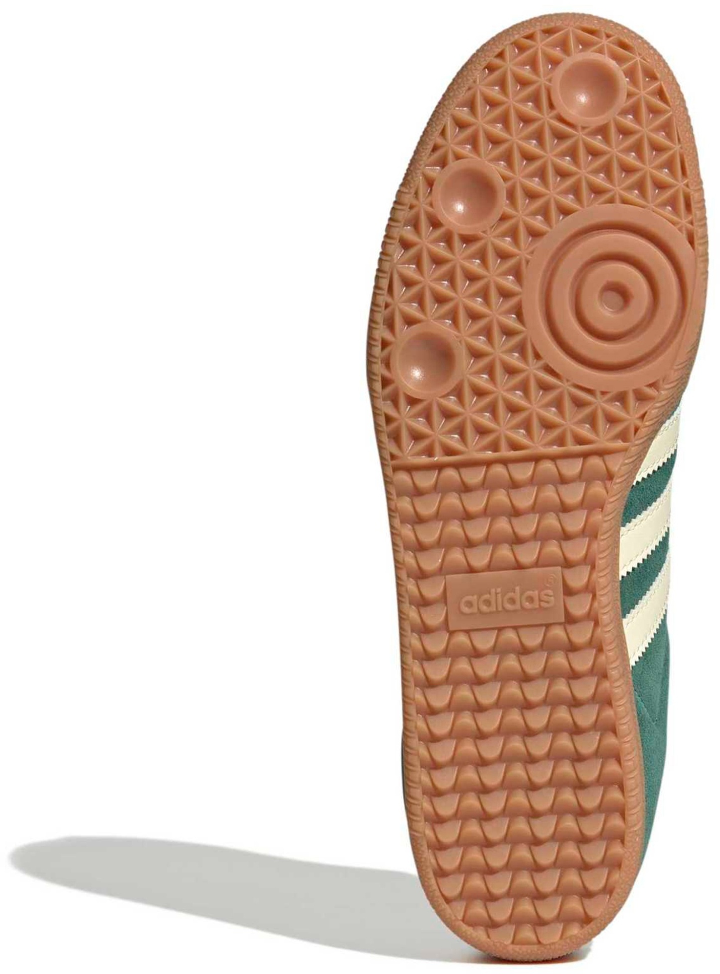 adidas Samba OG Shoes - Pinstripe Grn/Vnlla - View 3