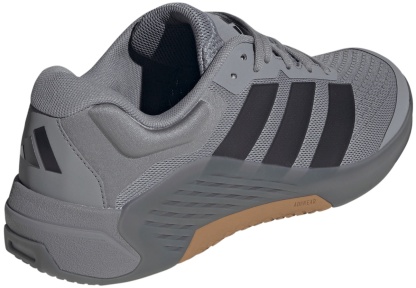 adidas Men's Dropset 4 Training Shoes - Grey/Carbon/Grey Five - View 5