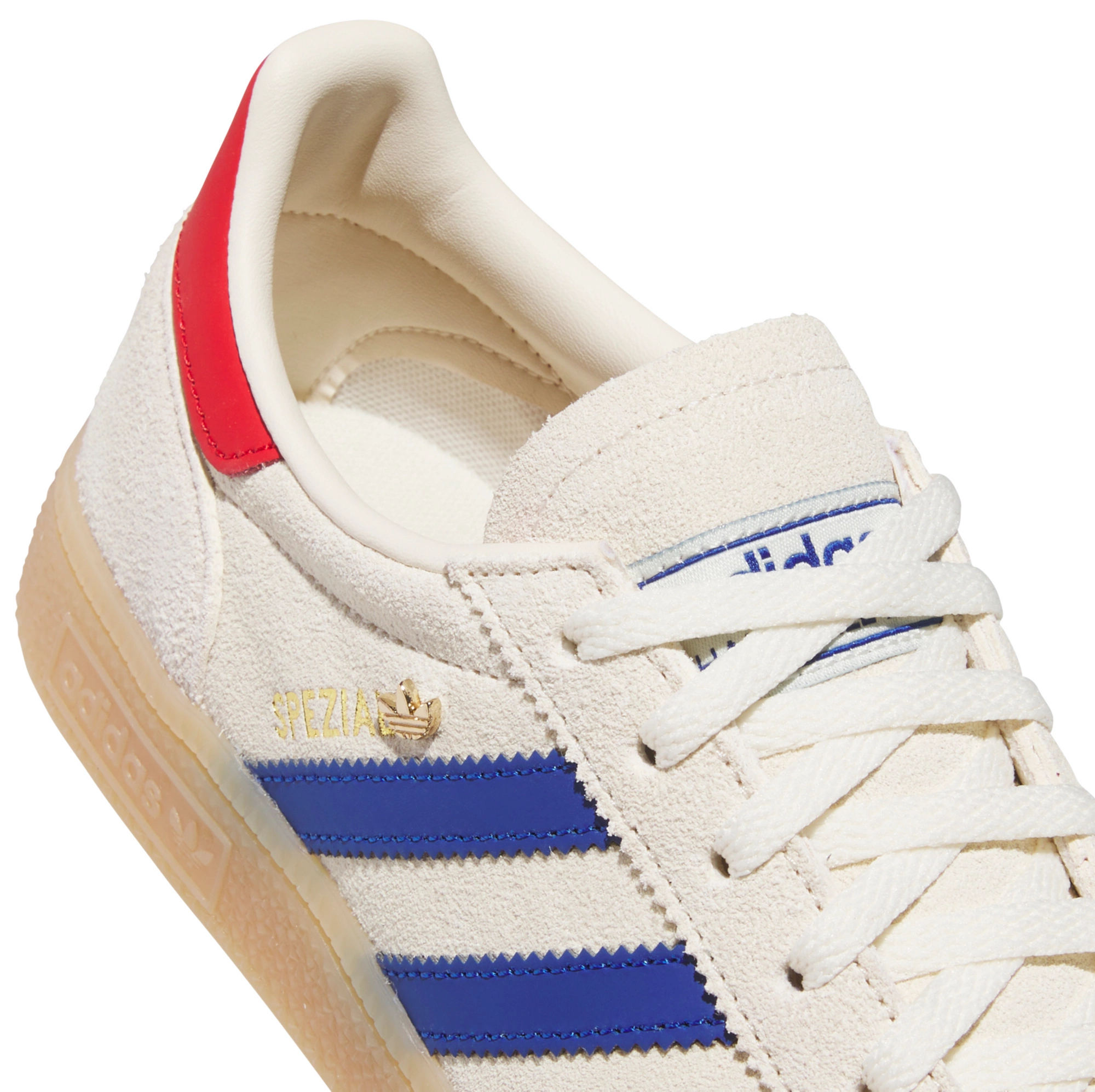 adidas Women's Handball Spezial Shoes - White/Blue/Red - View 7