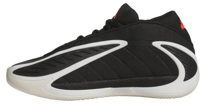 adidas Anthony Edwards 2 'Core Black' Basketball Shoes - Black/Red/Orange - View 4