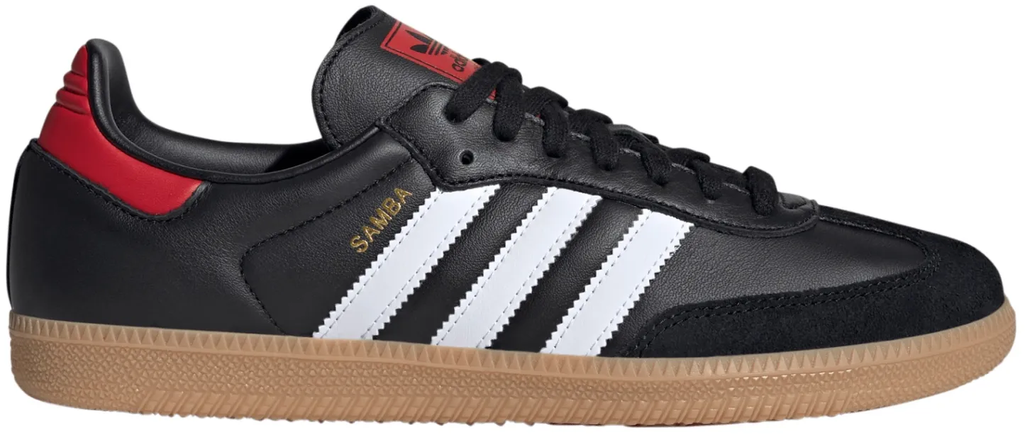 adidas Samba OG Shoes - CoreBlack/FtwrWhite/Gum - View 1