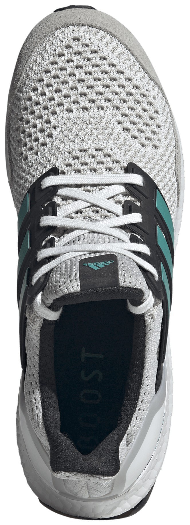 adidas Men's Ultraboost 1.0 Shoes - White/Teal/Grey - View 4