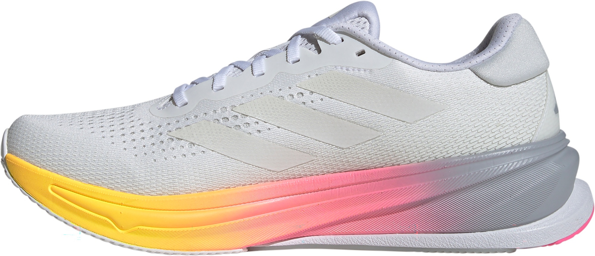 adidas Men's Supernova Rise Running Shoes - White/Pink - View 4