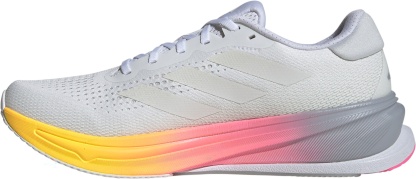 adidas Men's Supernova Rise Running Shoes - White/Pink - View 4